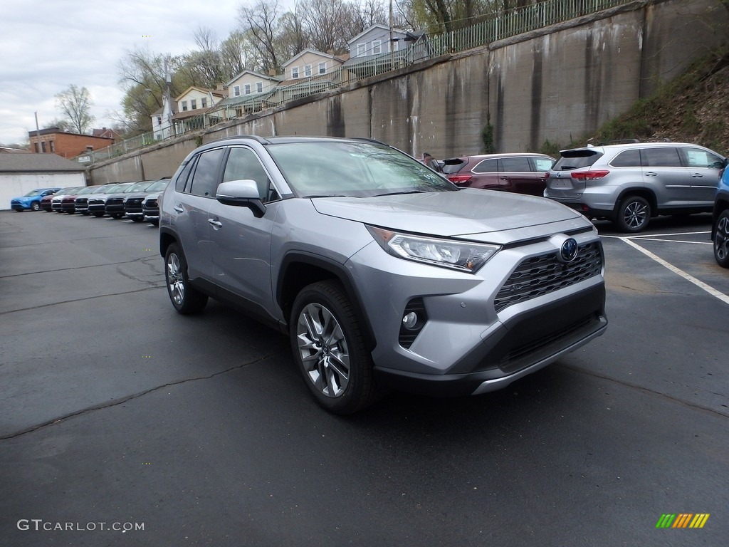 2019 Silver Sky Metallic Toyota Rav4 Limited Awd 132962659