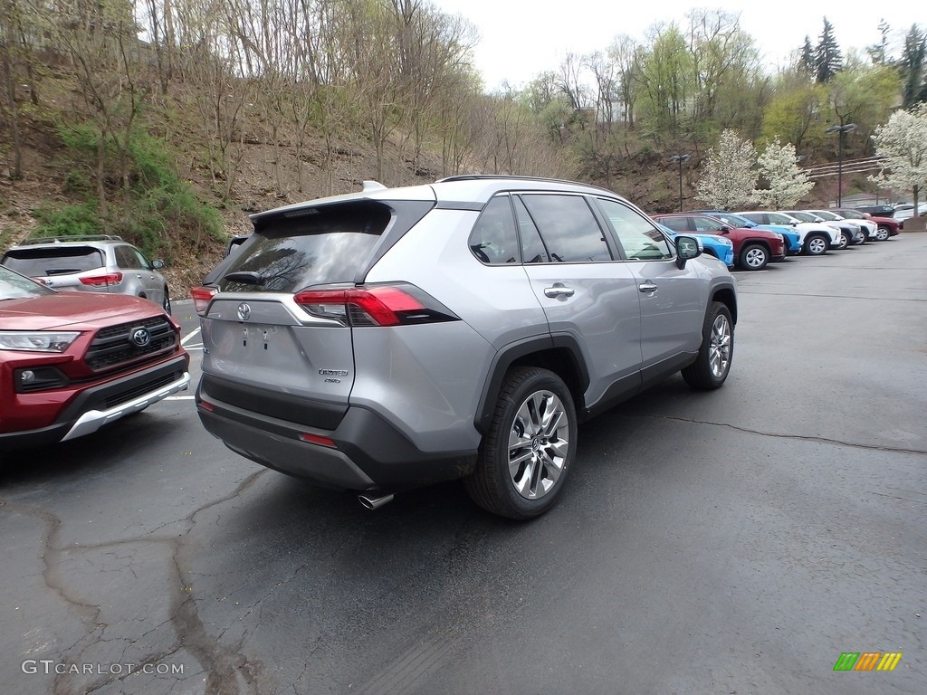 2019 RAV4 Limited AWD - Silver Sky Metallic / Black photo #2