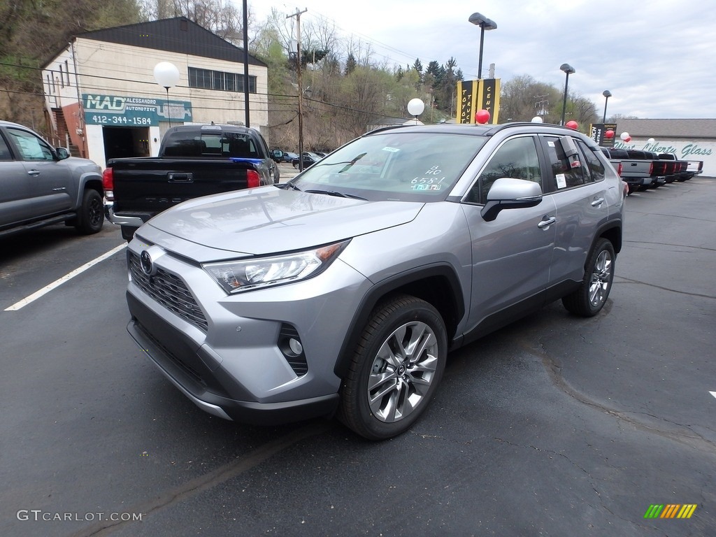 2019 RAV4 Limited AWD - Silver Sky Metallic / Black photo #4
