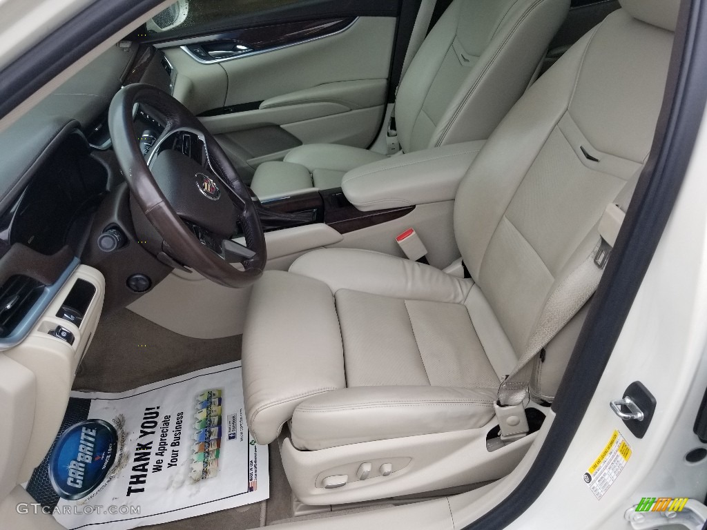 2013 XTS Luxury AWD - White Diamond Tricoat / Caramel/Jet Black photo #11