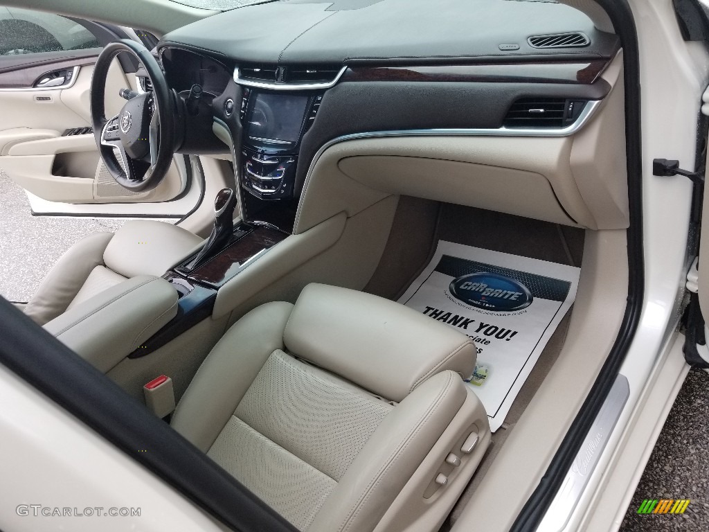 2013 XTS Luxury AWD - White Diamond Tricoat / Caramel/Jet Black photo #21