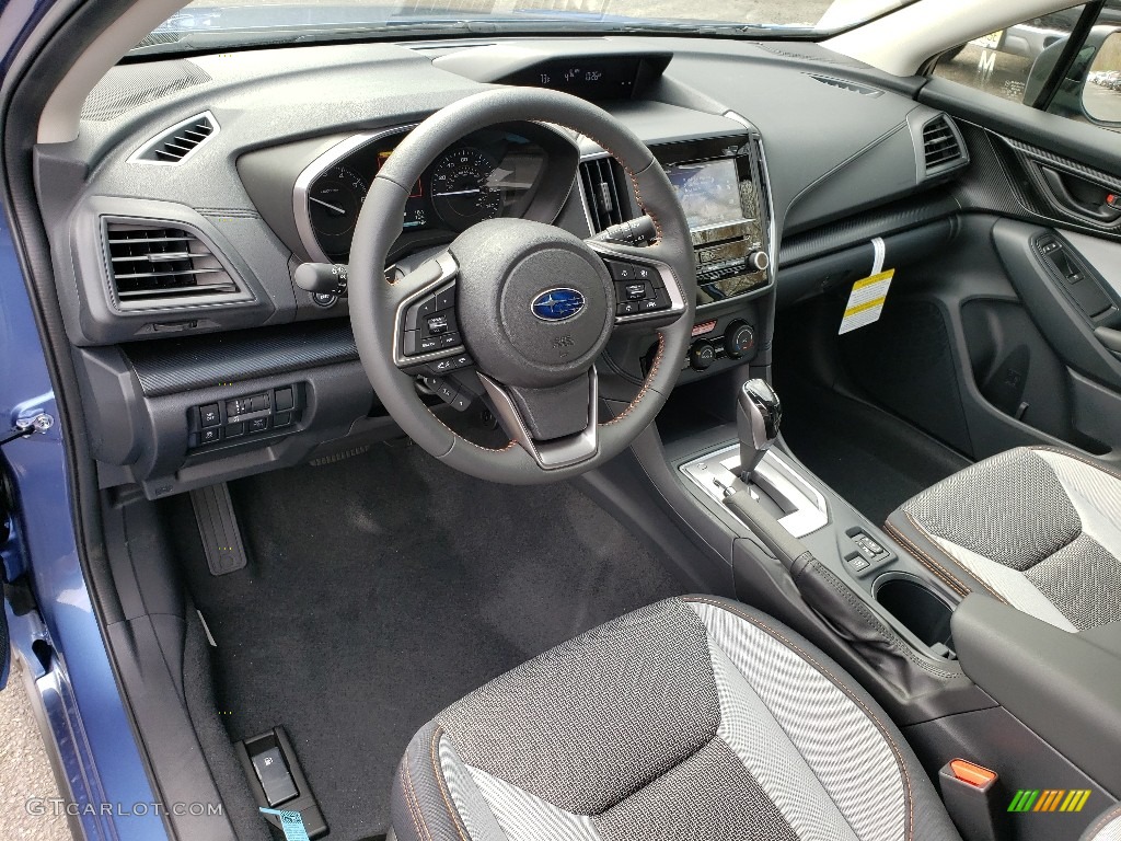 2019 Crosstrek 2.0i Premium - Quartz Blue Pearl / Gray photo #7