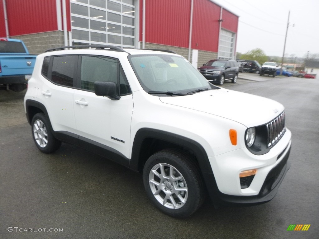 Alpine White 2019 Jeep Renegade Sport 4x4 Exterior Photo #132973463