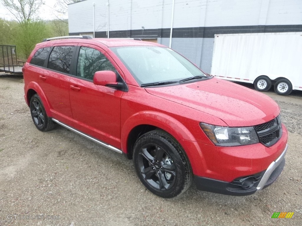 Redline 2 Coat Pearl 2019 Dodge Journey Crossroad AWD Exterior Photo #132973815
