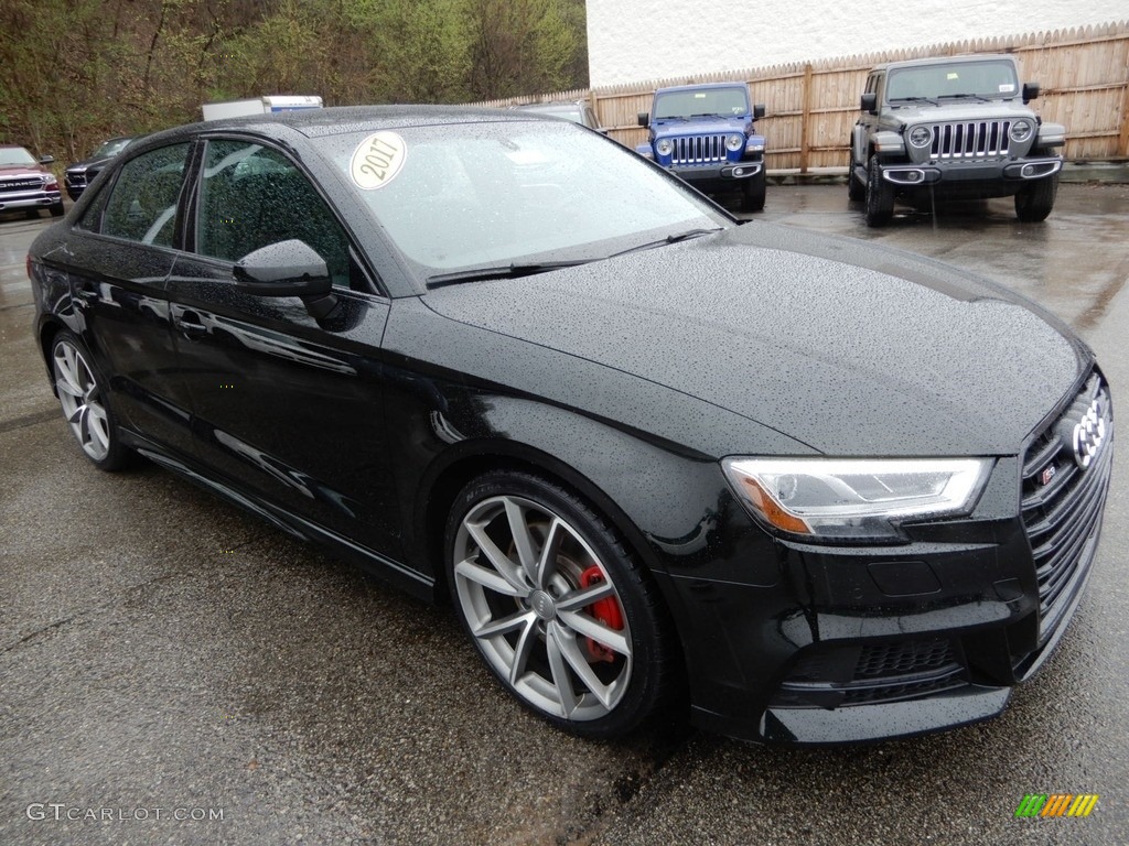 Brilliant Black 2017 Audi S3 2.0T Premium Plus quattro Exterior Photo #132973931