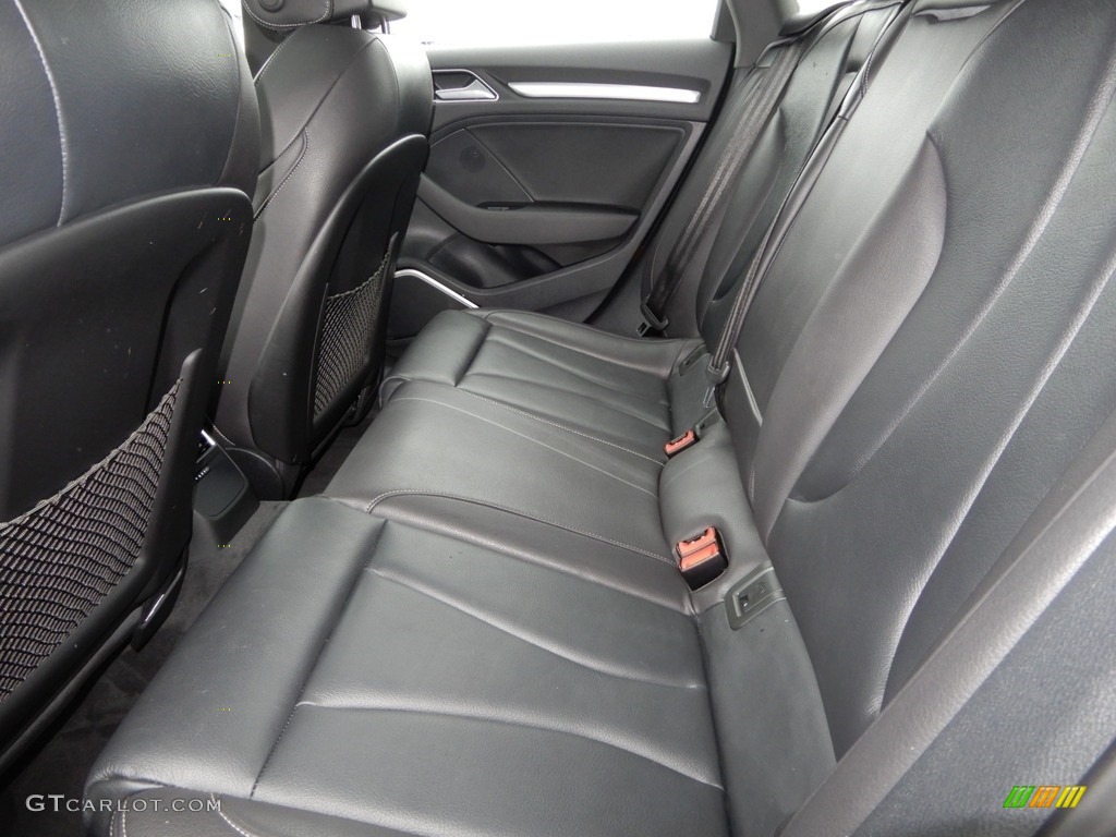 2017 Audi S3 2.0T Premium Plus quattro Rear Seat Photos
