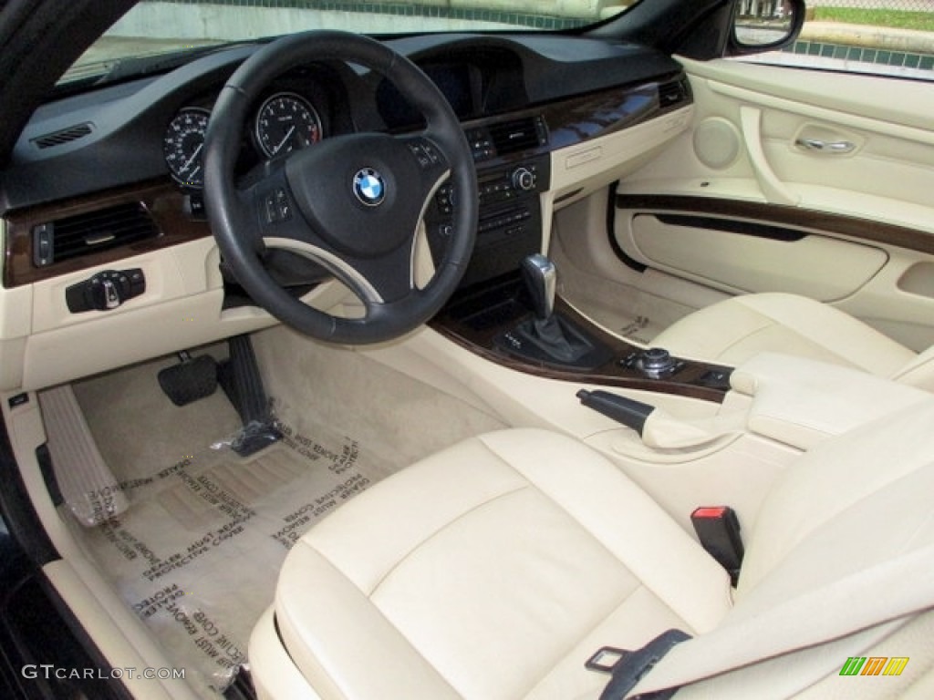 2010 3 Series 328i Convertible - Monaco Blue Metallic / Cream Beige photo #8