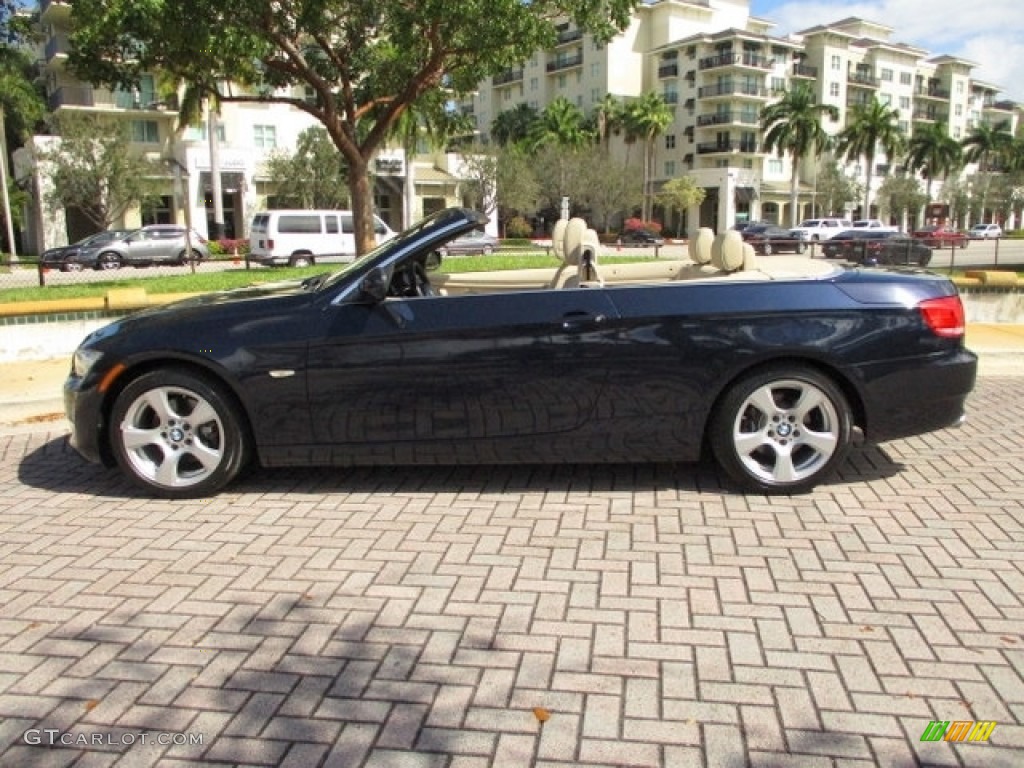 2010 3 Series 328i Convertible - Monaco Blue Metallic / Cream Beige photo #27