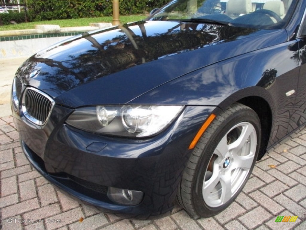 2010 3 Series 328i Convertible - Monaco Blue Metallic / Cream Beige photo #40