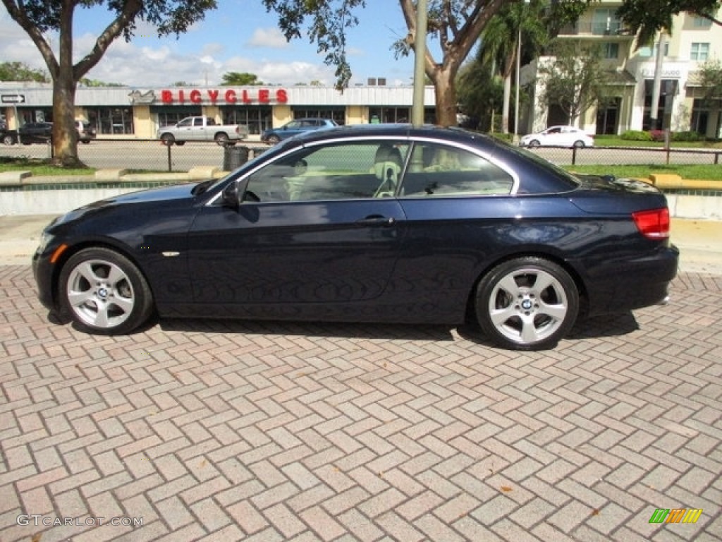 2010 3 Series 328i Convertible - Monaco Blue Metallic / Cream Beige photo #46