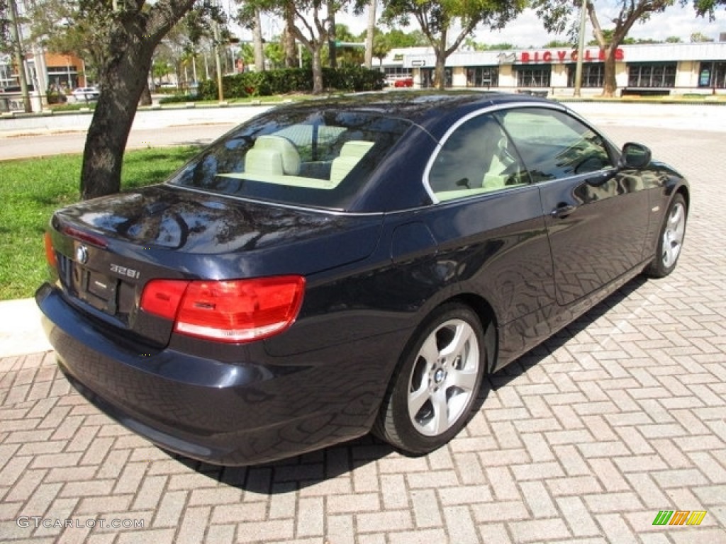 2010 3 Series 328i Convertible - Monaco Blue Metallic / Cream Beige photo #52