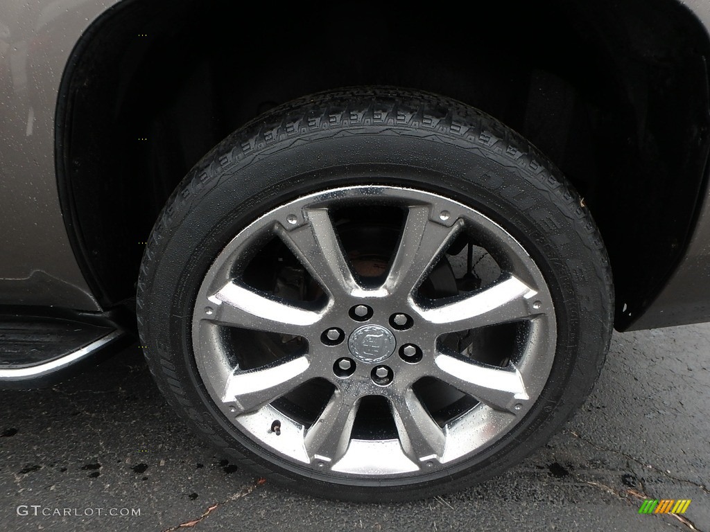 2012 Escalade Luxury AWD - Mocha Steel Metallic / Ebony/Ebony photo #13