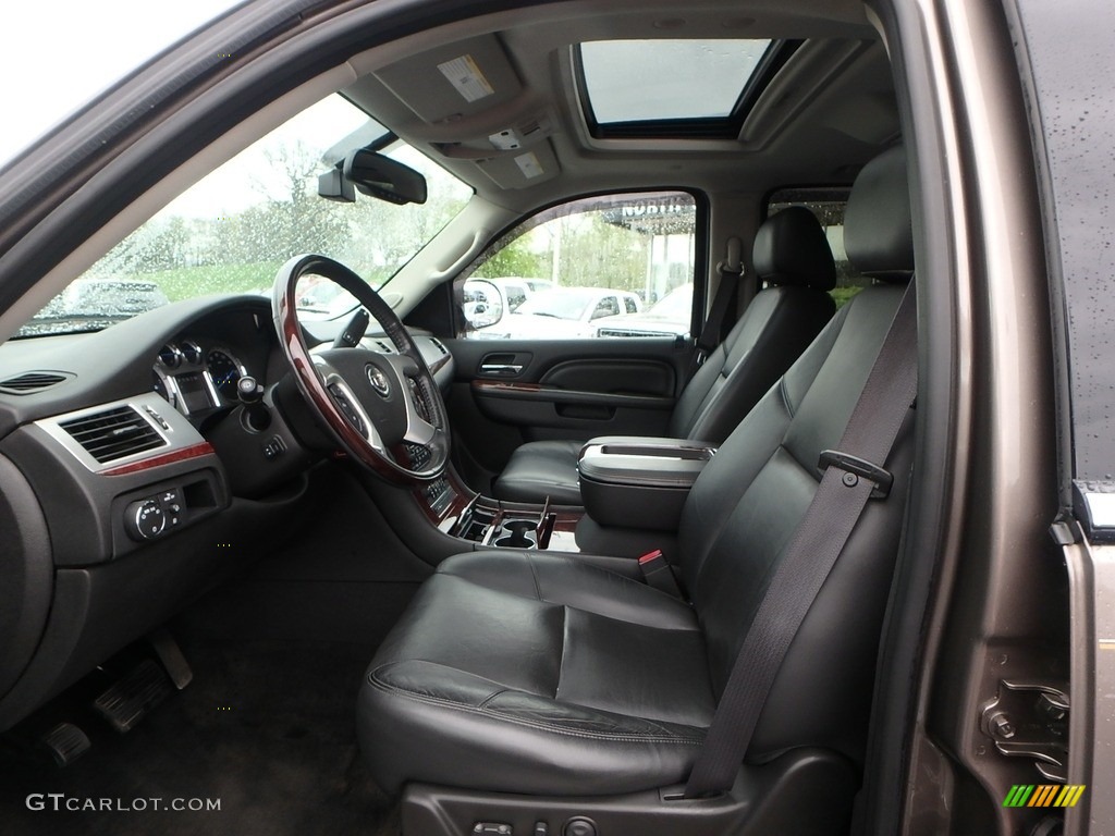 2012 Escalade Luxury AWD - Mocha Steel Metallic / Ebony/Ebony photo #14