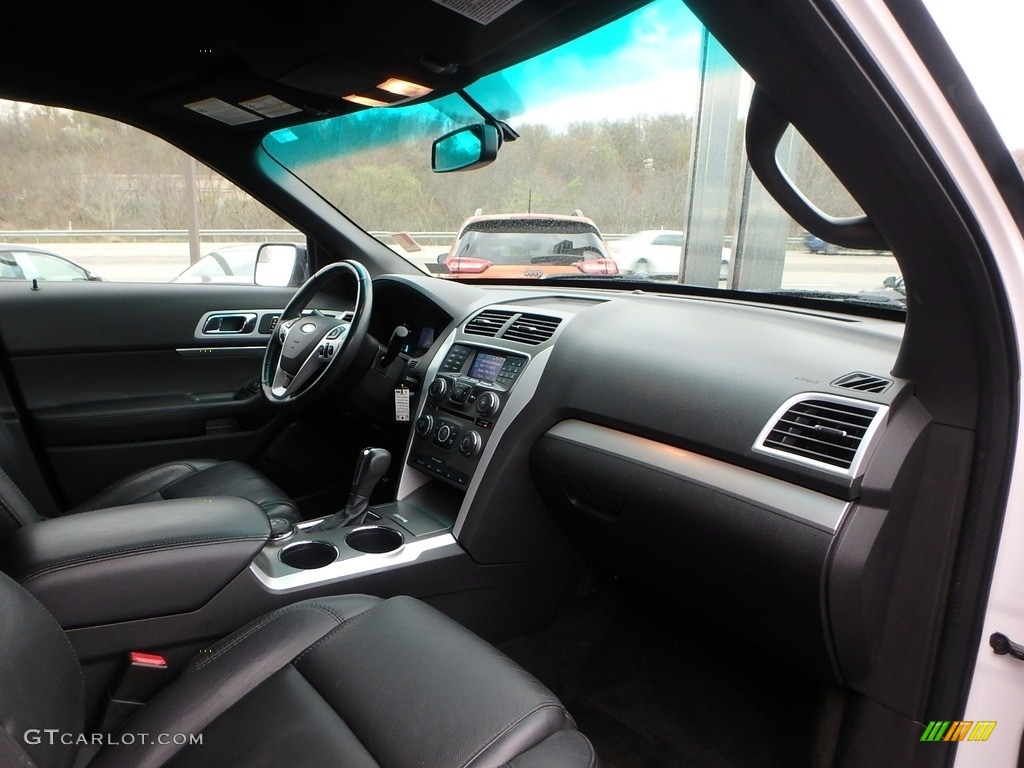 2012 Explorer XLT 4WD - White Platinum Tri-Coat / Charcoal Black photo #6