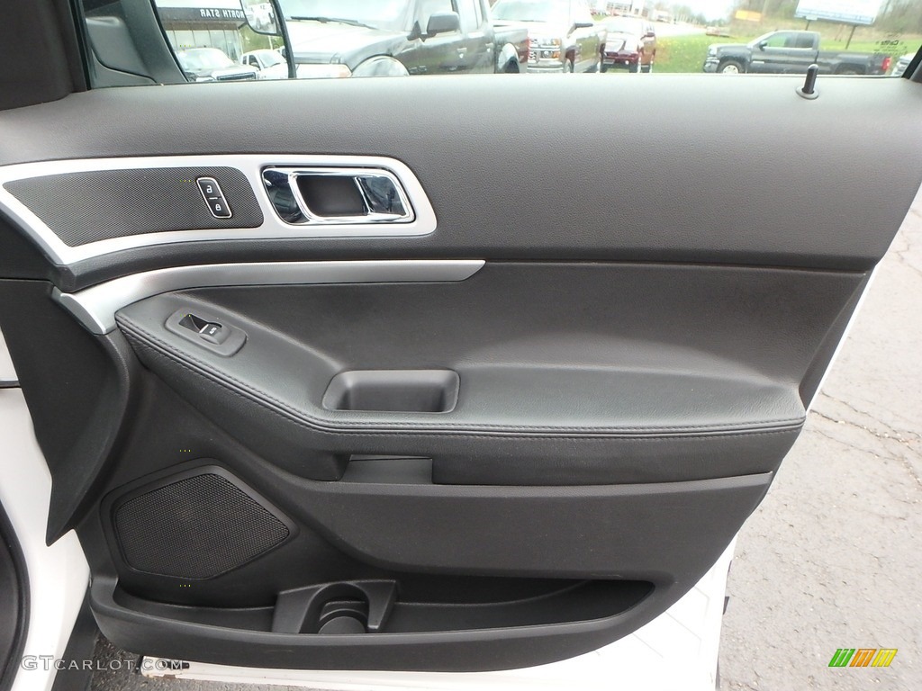 2012 Explorer XLT 4WD - White Platinum Tri-Coat / Charcoal Black photo #7