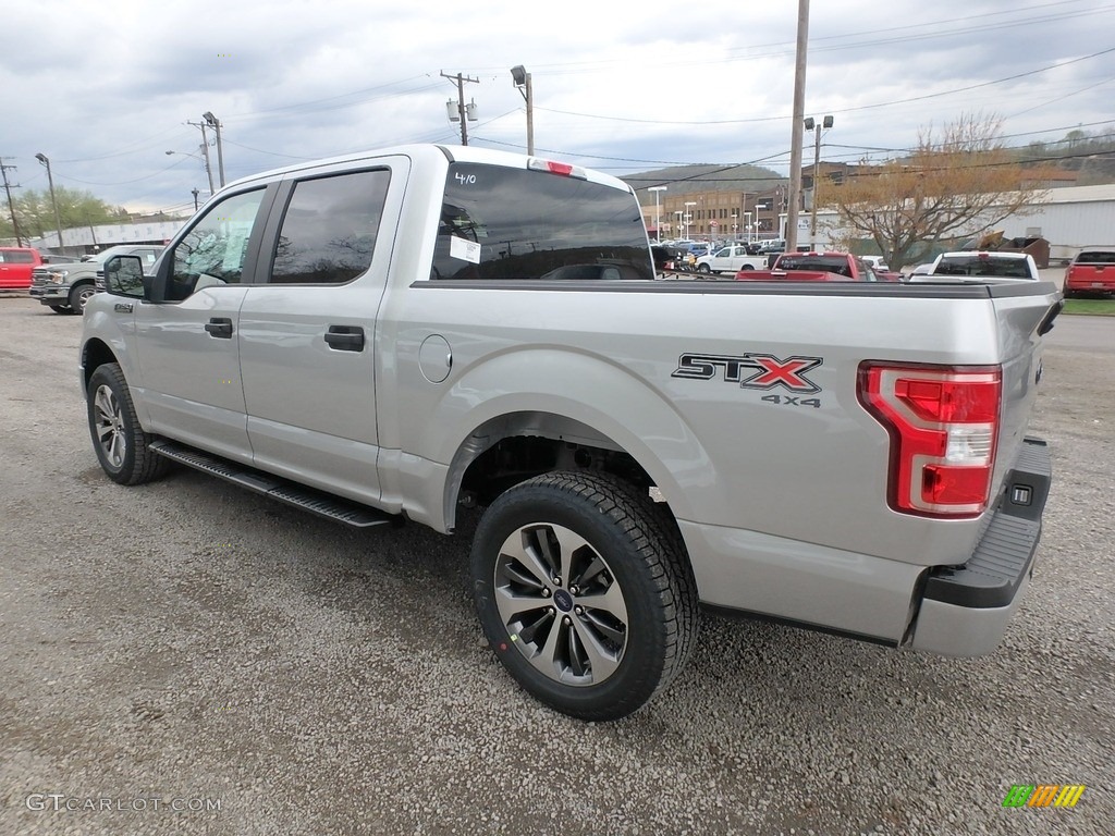 2019 F150 STX SuperCrew 4x4 - Ingot Silver / Black photo #4