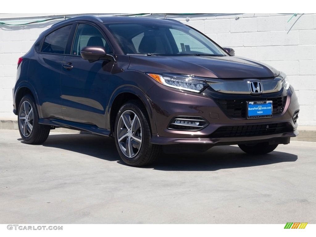 2019 HR-V Touring AWD - Midnight Amethyst Metallic / Black photo #1