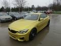 2020 Austin Yellow Metallic BMW M4 Convertible  photo #5