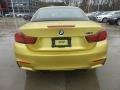 2020 Austin Yellow Metallic BMW M4 Convertible  photo #6