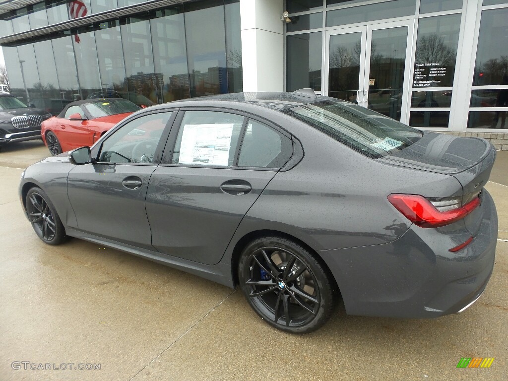 2020 3 Series M340i xDrive Sedan - Dravit Grey Metallic / Black photo #5