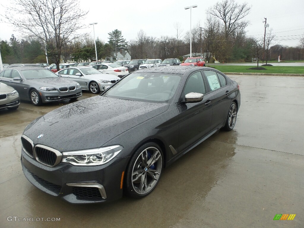 Dark Graphite Metallic 2019 BMW 5 Series M550i xDrive Sedan Exterior Photo #132981542