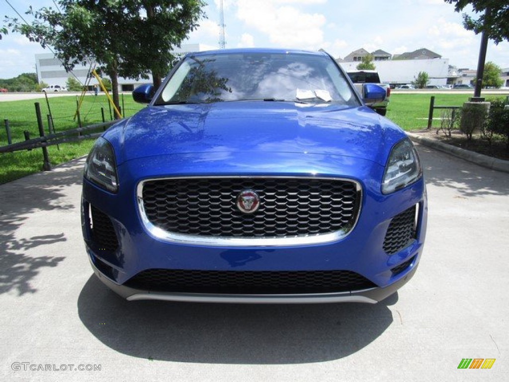 2018 E-PACE S - Caesium Blue Metallic / Ebony/Ebony photo #9