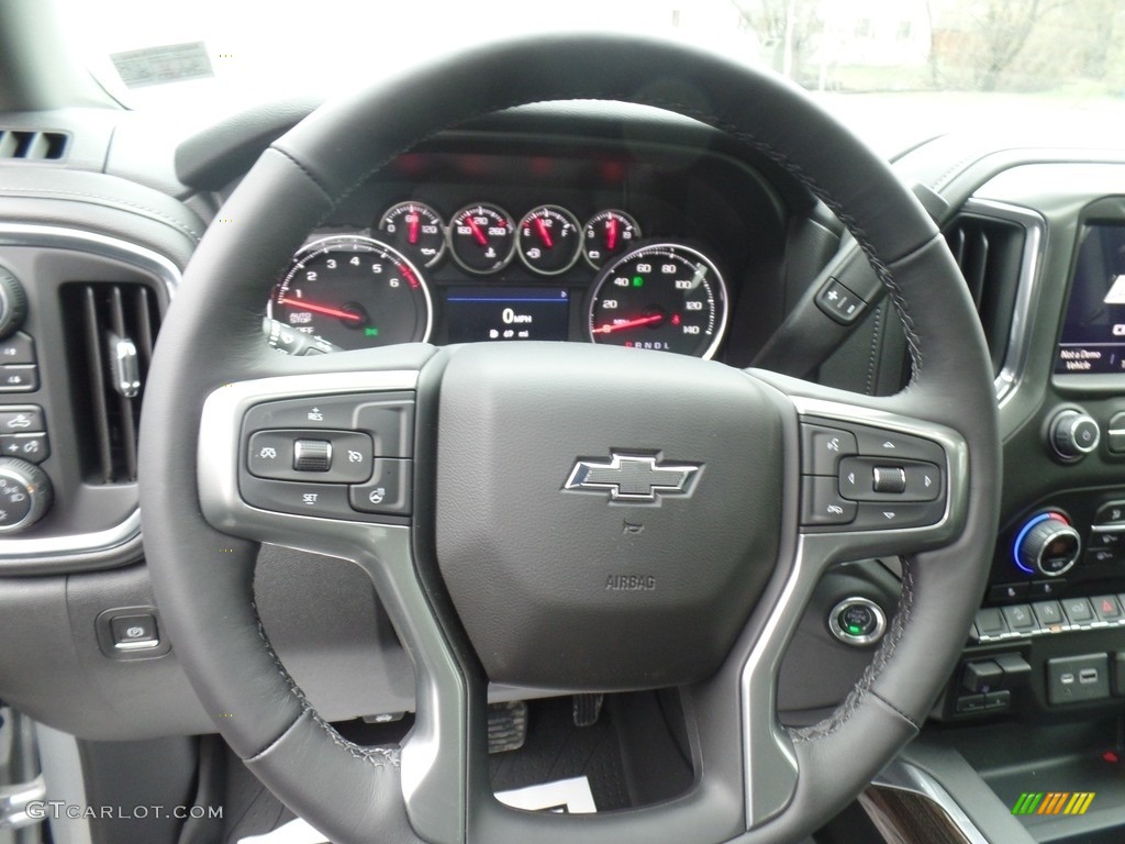 2019 Silverado 1500 LT Z71 Trail Boss Crew Cab 4WD - Silver Ice Metallic / Jet Black photo #28