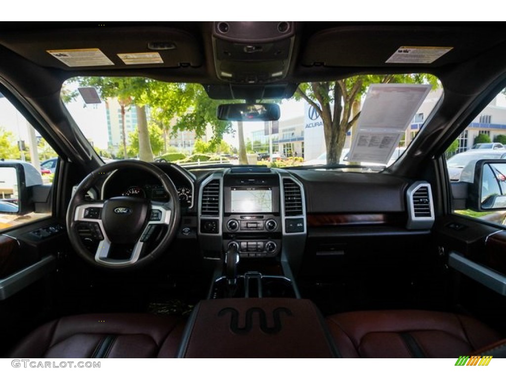 2018 F150 King Ranch SuperCrew 4x4 - White Gold / Dark Marsala photo #9