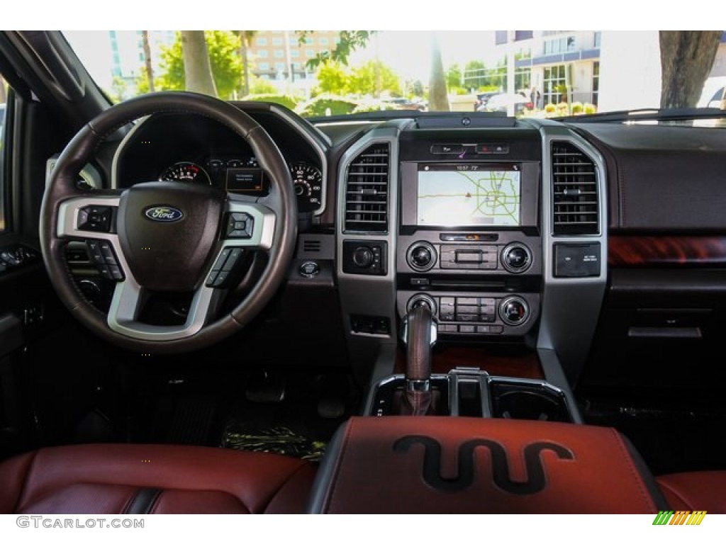 2018 F150 King Ranch SuperCrew 4x4 - White Gold / Dark Marsala photo #26