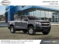 Satin Steel Metallic 2019 Chevrolet Colorado WT Crew Cab 4x4