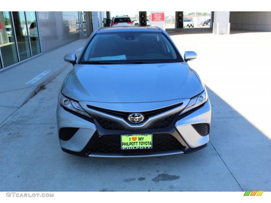 2019 Camry XSE - Celestial Silver Metallic / Black photo #3