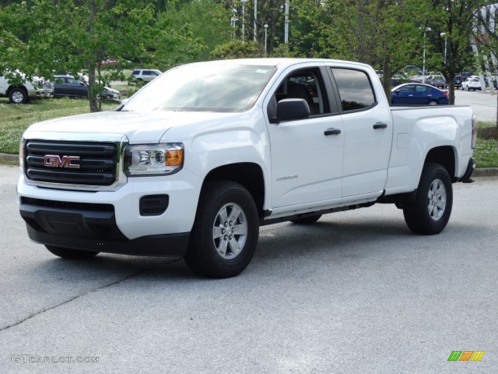 Summit White 2019 GMC Canyon Crew Cab Exterior Photo #132991419