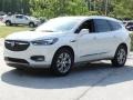 White Frost Tricoat 2019 Buick Enclave Avenir Exterior