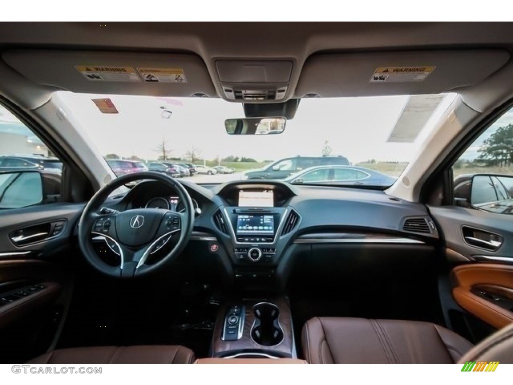 2019 Acura MDX Advance Espresso Dashboard Photo #132992394