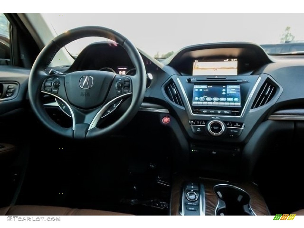 2019 Acura MDX Advance Espresso Dashboard Photo #132992646