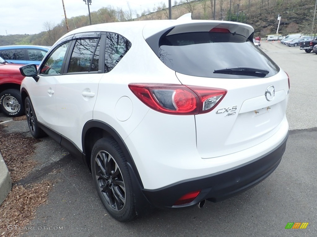 2016 CX-5 Grand Touring AWD - Crystal White Pearl Mica / Black photo #2