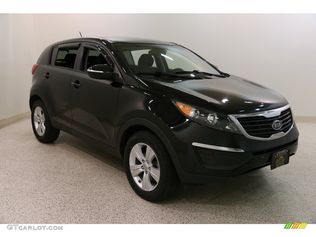 Black Cherry Kia Sportage