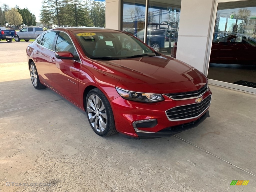 Crystal Red Tintcoat Chevrolet Malibu