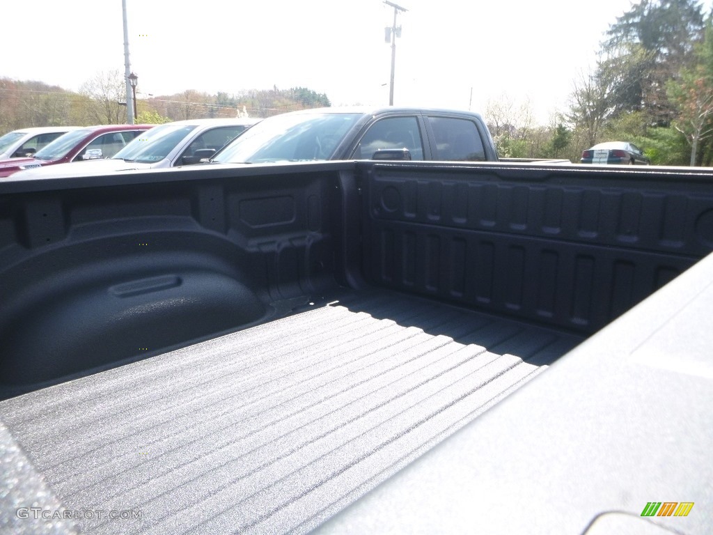 2019 1500 Rebel Crew Cab 4x4 - Diamond Black Crystal Pearl / Black/Red photo #12