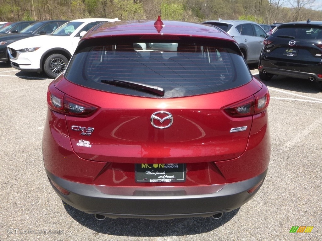 2019 CX-3 Sport AWD - Soul Red Metallic / Black photo #7