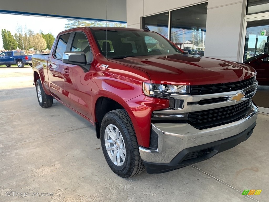 2019 Silverado 1500 LT Crew Cab 4WD - Cajun Red Tintcoat / Jet Black photo #1