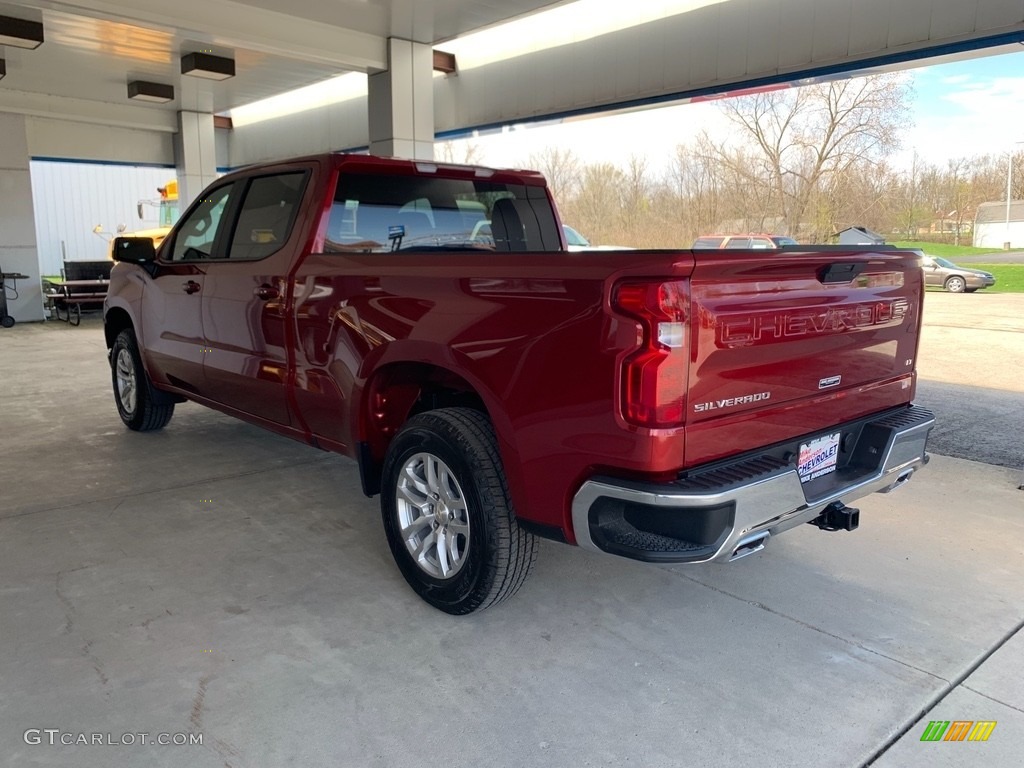 2019 Silverado 1500 LT Crew Cab 4WD - Cajun Red Tintcoat / Jet Black photo #7