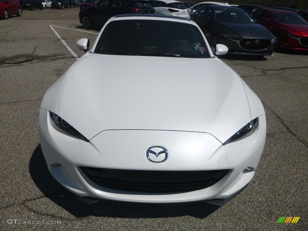 2019 MX-5 Miata RF Grand Touring - Snowflake White Pearl Mica / Black photo #4