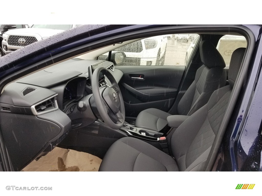 2020 Corolla LE Hybrid - Blueprint / Black photo #2