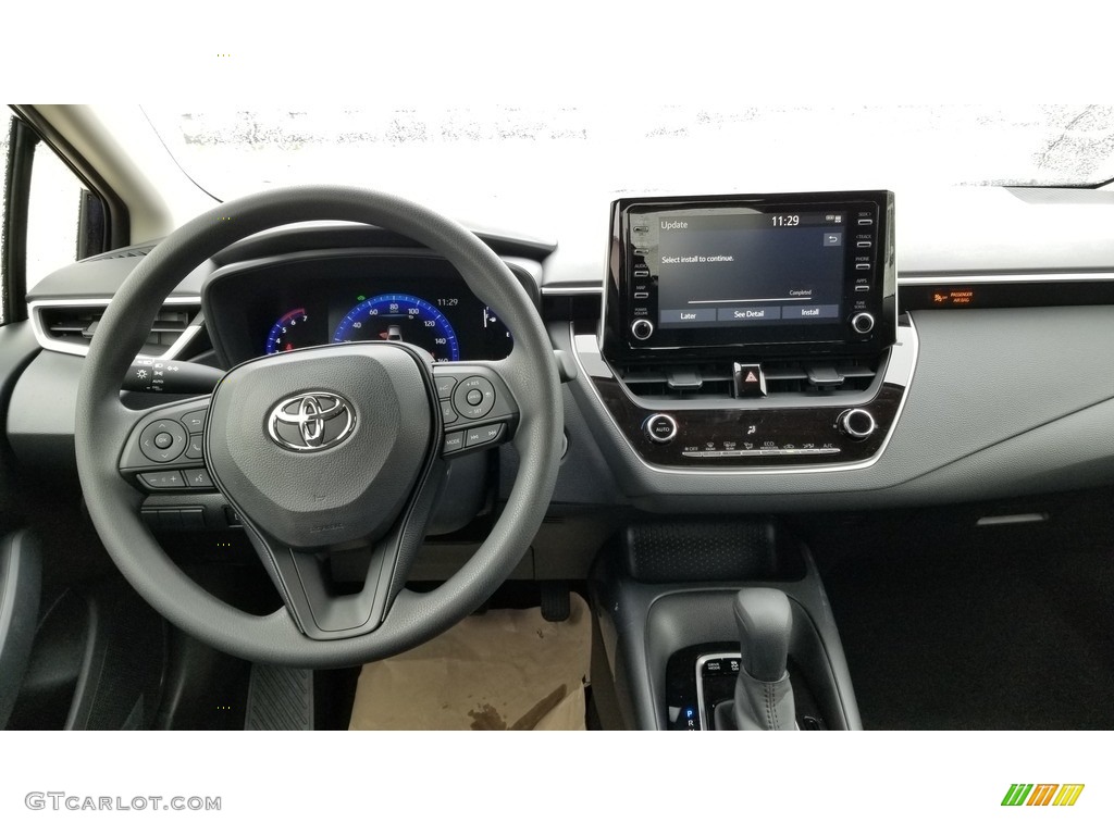 2020 Corolla LE Hybrid - Blueprint / Black photo #4