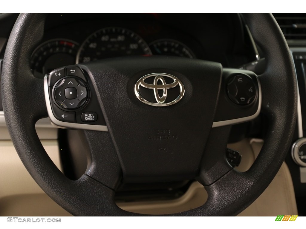 2014 Camry LE - Cypress Pearl / Ivory photo #6