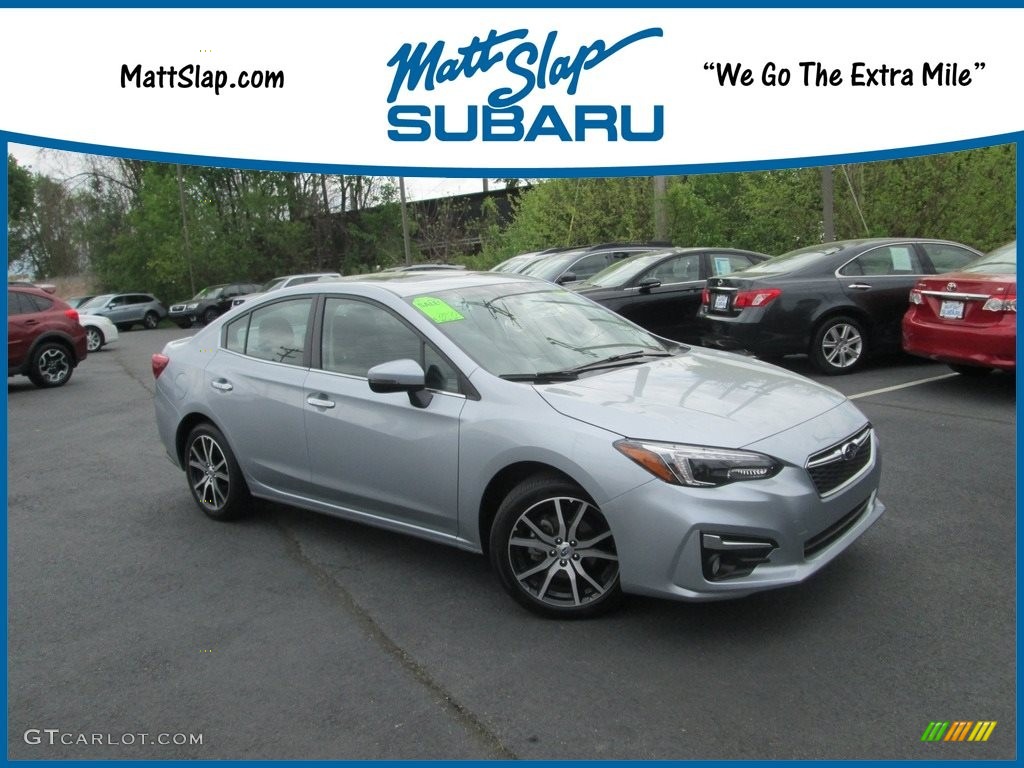 2019 Impreza 2.0i Limited 4-Door - Ice Silver Metallic / Black photo #1