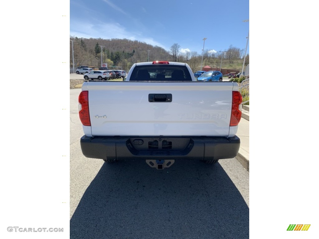 2019 Tundra SR Double Cab 4x4 - Super White / Graphite photo #5