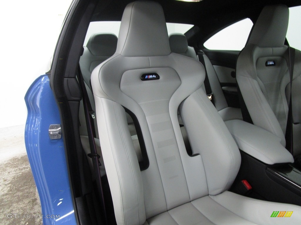 2018 M4 Coupe - Yas Marina Blue Metallic / Silverstone photo #10