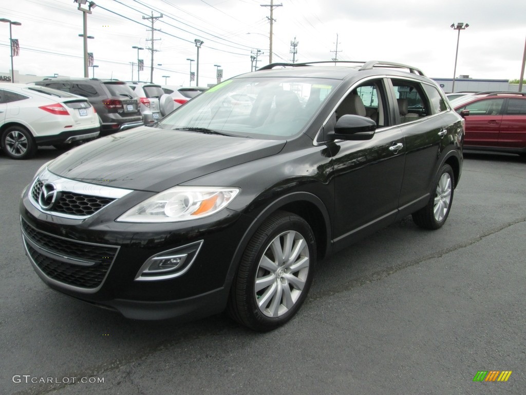 2010 CX-9 Sport AWD - Brilliant Black / Sand photo #2